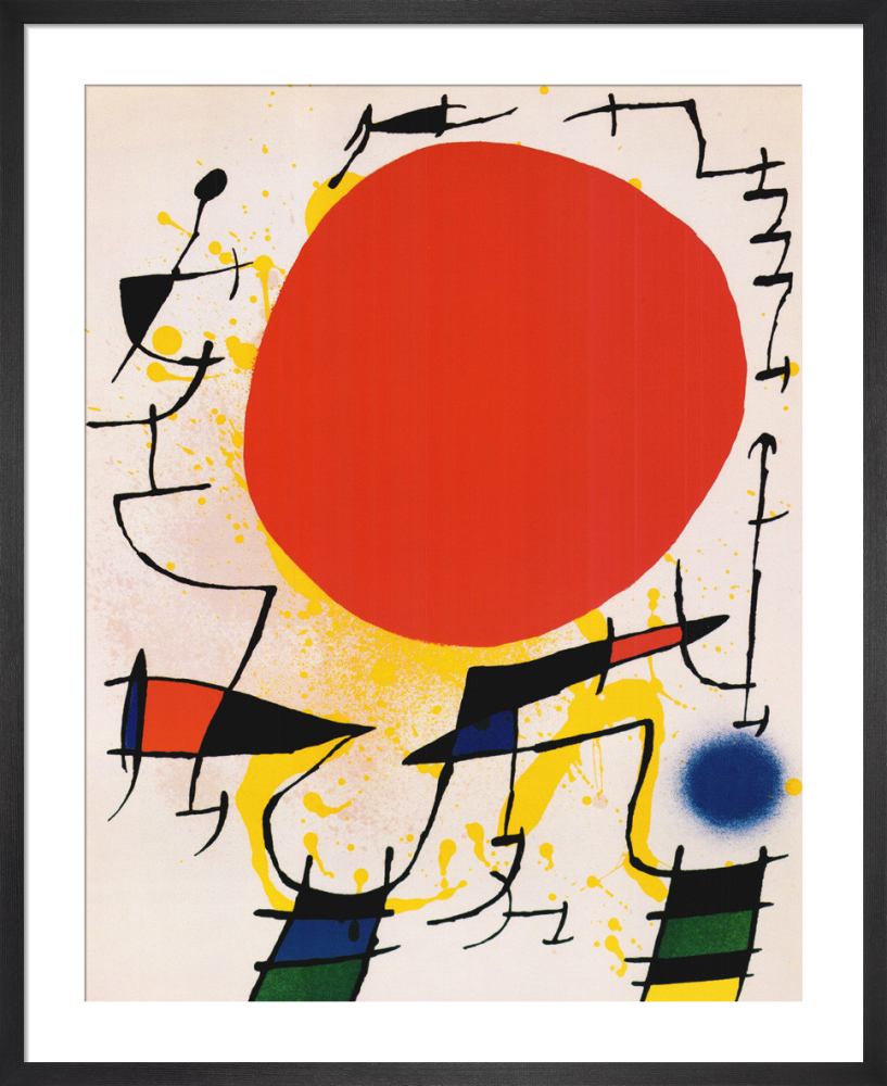 Design for a Tapestry Art Print by Joan Miró | King & McGaw