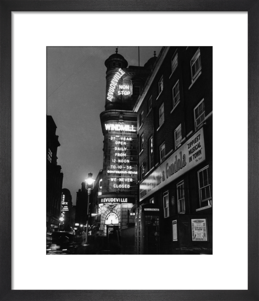 The Windmill Theatre, London, 1958