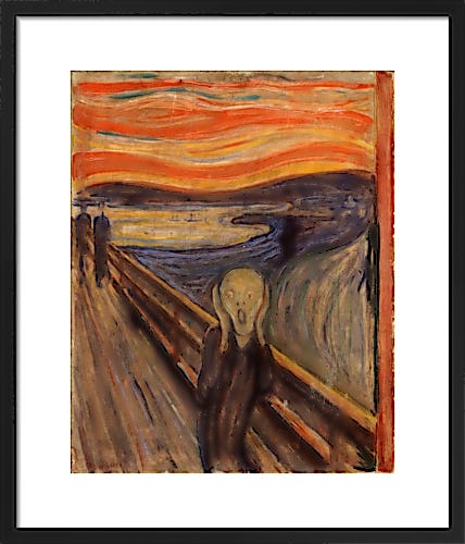The Scream (medium) by Edvard Munch