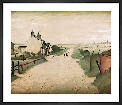 A Country Road by L.S. Lowry