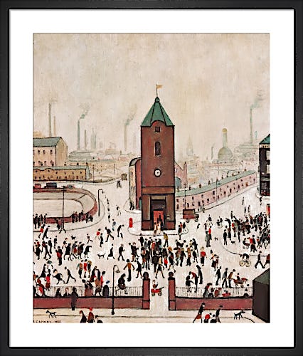 Town Centre by L.S. Lowry