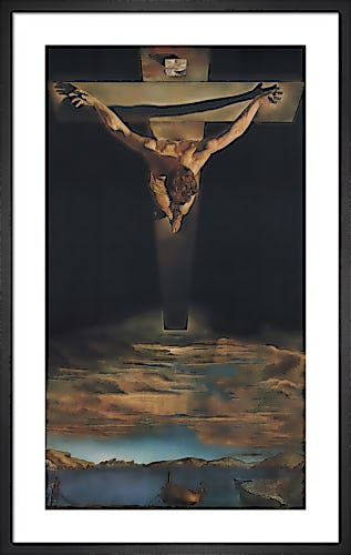 Christ of St. John of the Cross by Salvador Dali