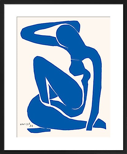 Blue Nude I by Henri Matisse